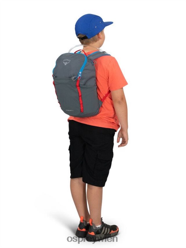 unisex Hydrajet 12 Wandern Osprey Wolframgrau Rucksack J4028N483