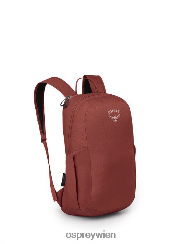 unisex Reste packbarer Tagesrucksack-Lifestyle Osprey Jaspis rot Rucksack J4028N488