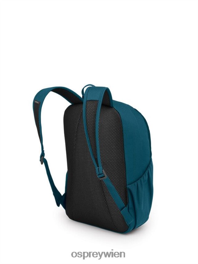unisex Überreste des Lebensstils eines Studentenrudels Osprey Nachtdschungelblau Rucksack J4028N489