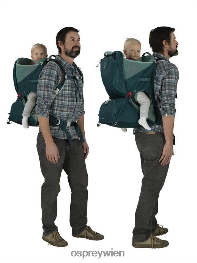 unisex Poco LT Kindertrage Osprey Wolframgrau Rucksack J4028N477