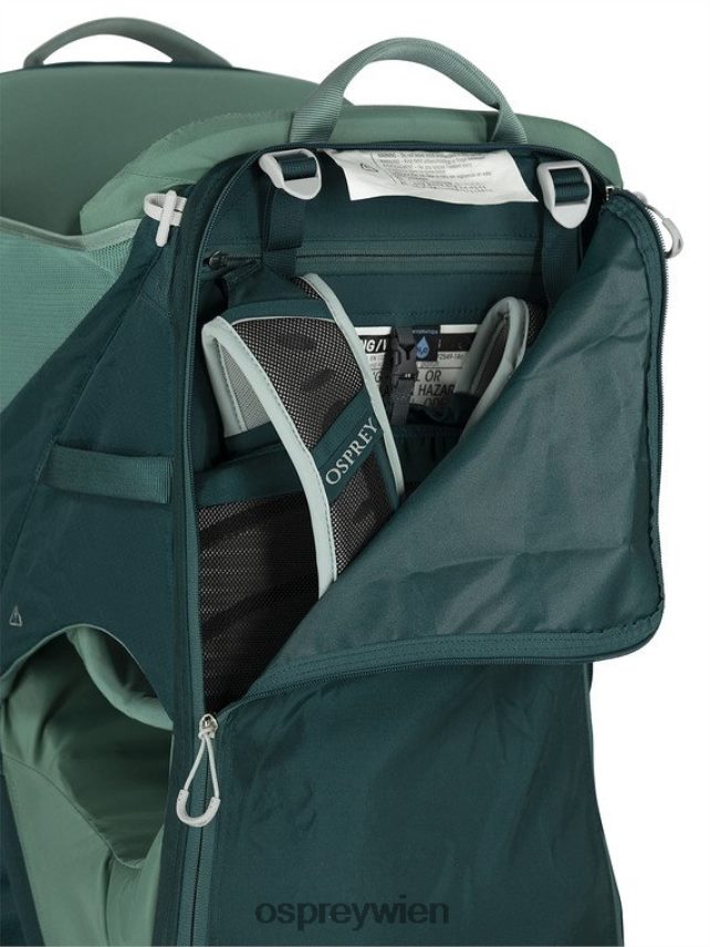 unisex Poco LT Kindertrage Osprey Wolframgrau Rucksack J4028N477