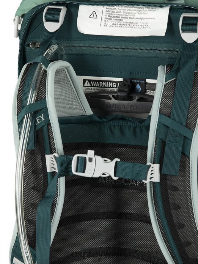 unisex Poco LT Kindertrage Osprey Wolframgrau Rucksack J4028N477