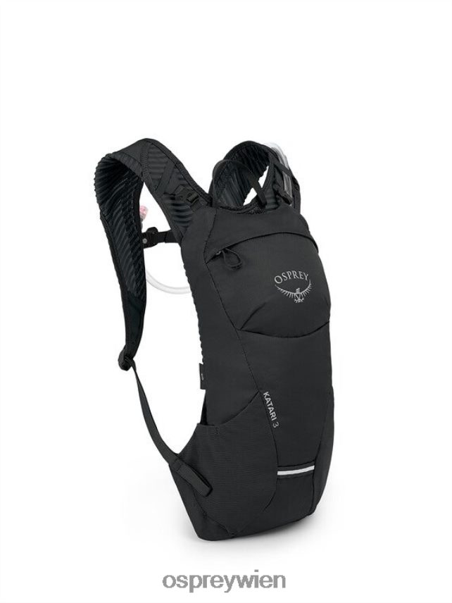 unisex Katari 3 Radfahren Osprey Schwarz Rucksack J4028N169