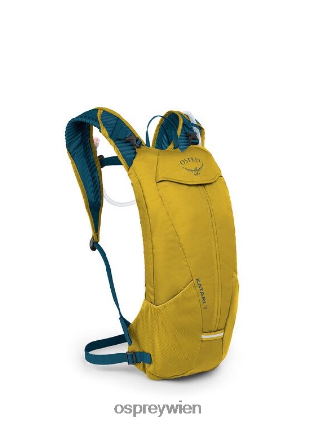 unisex Katari 7 Radfahren Osprey Primavera-Gelb Rucksack J4028N171