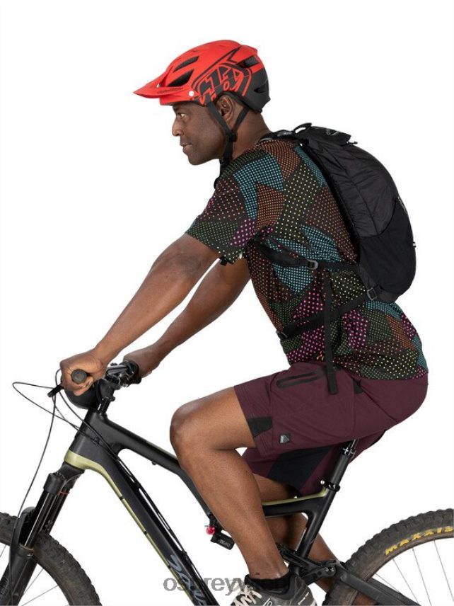 unisex Katari 7 Radfahren Osprey Schwarz Rucksack J4028N172