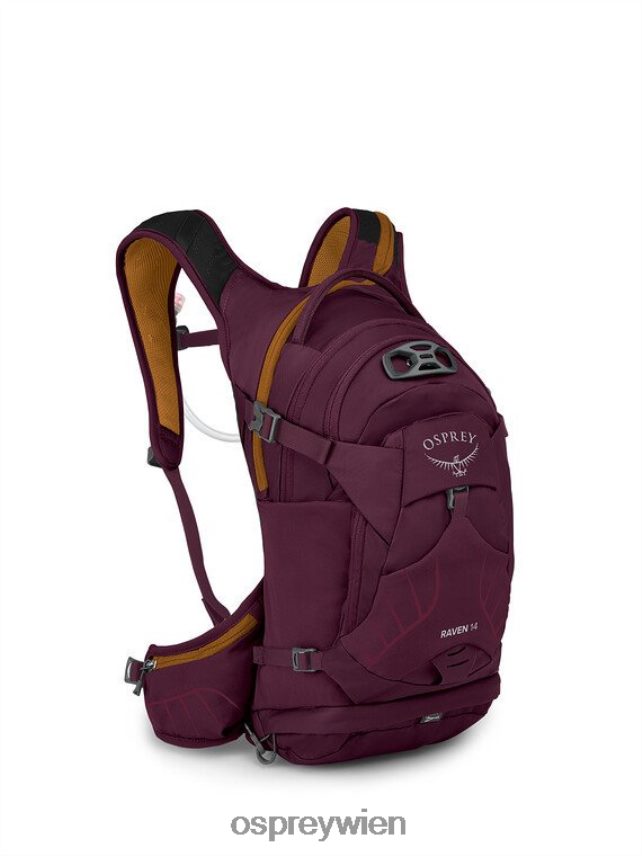 unisex Rabe 14 Radfahren Osprey Aprium-Lila Rucksack J4028N122