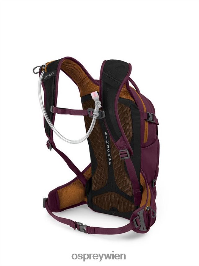unisex Rabe 14 Radfahren Osprey Aprium-Lila Rucksack J4028N122