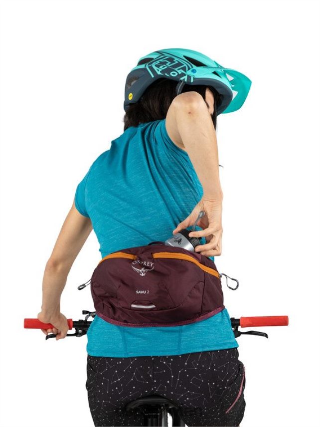 unisex Savu 2 Radfahren Osprey Schwarz Rucksack J4028N133