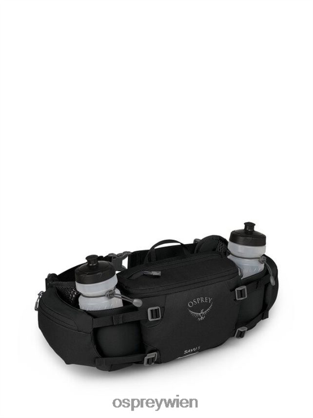 unisex Savu 5 Radfahren Osprey Schwarz Rucksack J4028N136