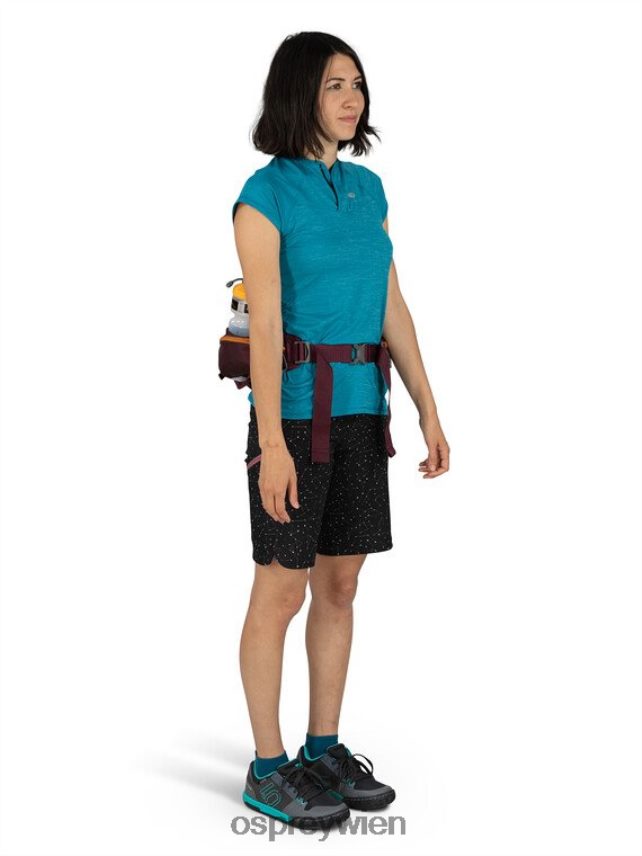 unisex Savu 5 Radfahren Osprey Schwarz Rucksack J4028N136