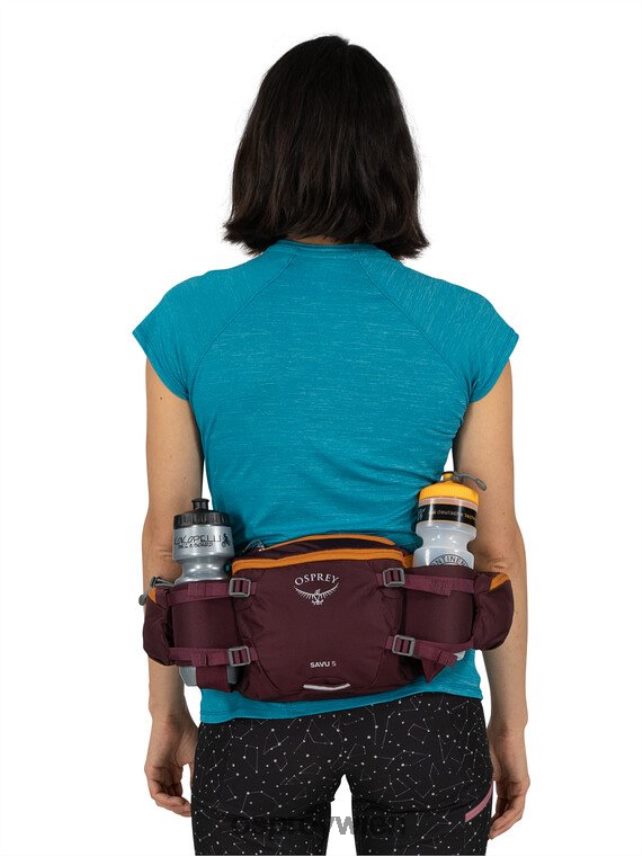 unisex Savu 5 Radfahren Osprey Schwarz Rucksack J4028N136