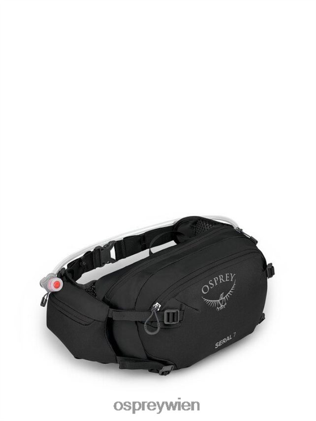 unisex Seral 7 Radfahren Osprey Schwarz Rucksack J4028N142