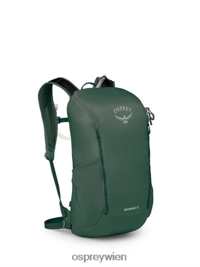 unisex Skarab 18 Radfahren Osprey Tundragrün Rucksack J4028N228