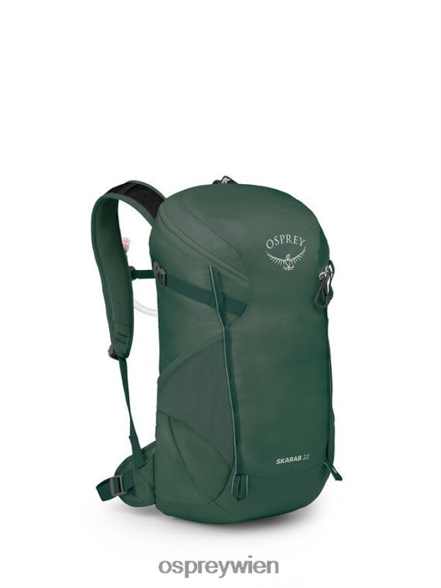 unisex Skarab 22 Radfahren Osprey Tundragrün Rucksack J4028N231