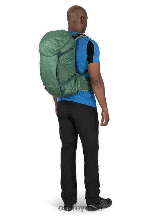 unisex Skarab 30 Radfahren Osprey Tundragrün Rucksack J4028N234