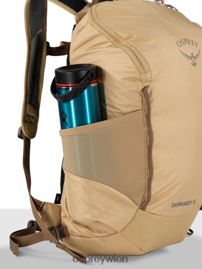 unisex Skimmer 16 Radfahren Osprey Kojotenbraun Rucksack J4028N238