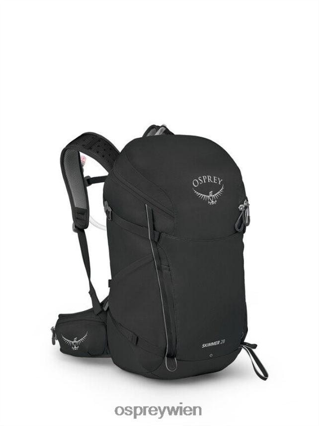 unisex Skimmer 28 Radfahren Osprey Schwarz Rucksack J4028N246