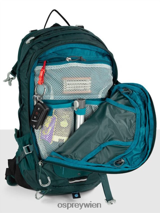 unisex Sylva 12 Radfahren Osprey Baikalgrün Rucksack J4028N163