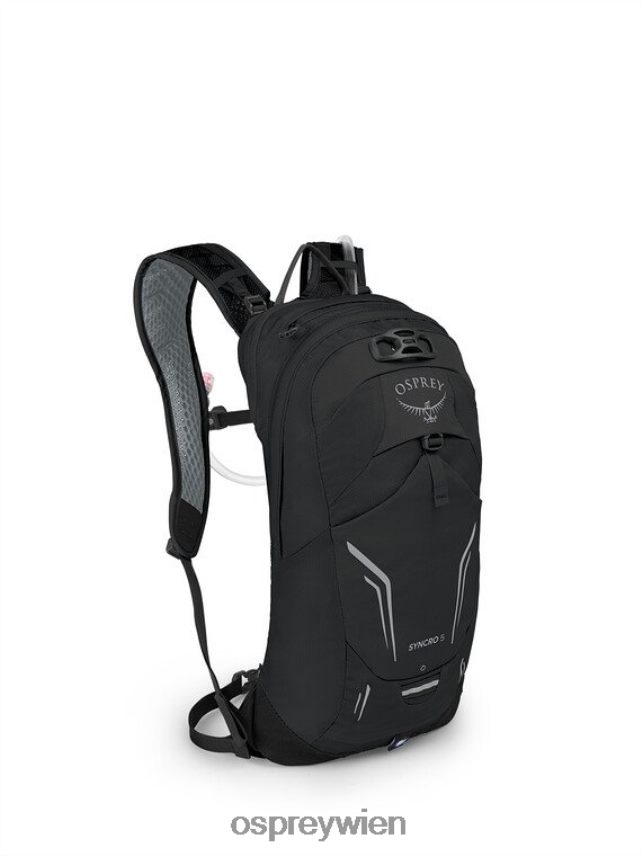 unisex Syncro 5 Radfahren Osprey Schwarz Rucksack J4028N126