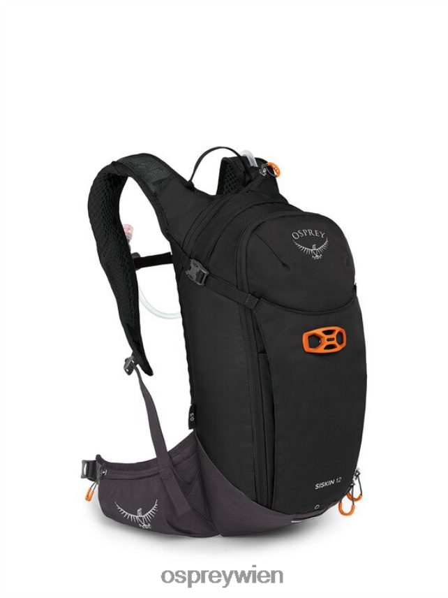 unisex Zeisig 12 Radfahren Osprey Schwarz Rucksack J4028N148