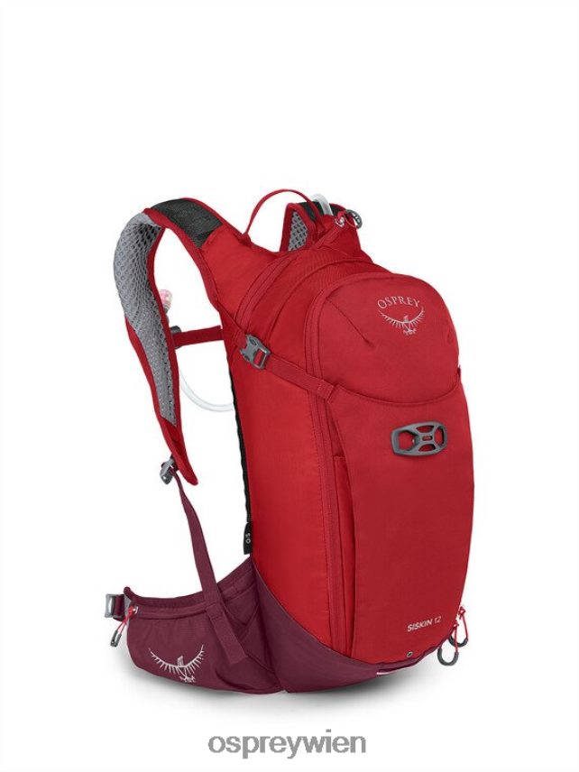 unisex Zeisig 12 Radfahren Osprey ultimatives Rot Rucksack J4028N149