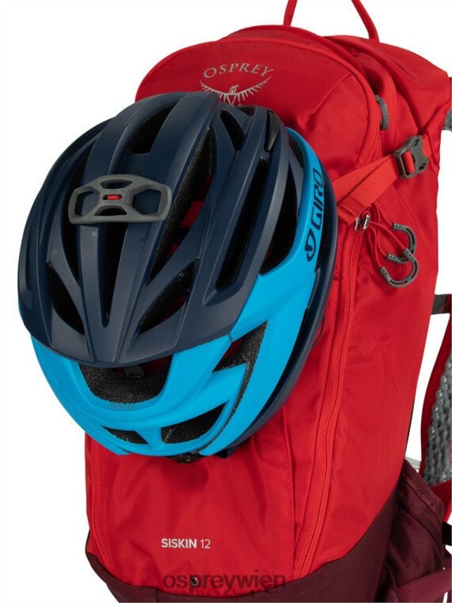 unisex Zeisig 12 Radfahren Osprey ultimatives Rot Rucksack J4028N149
