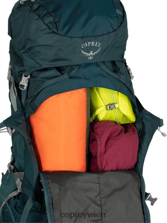 Frauen Ariel plus 70 Rucksackreisen Osprey Karneolrot Rucksack J4028N91