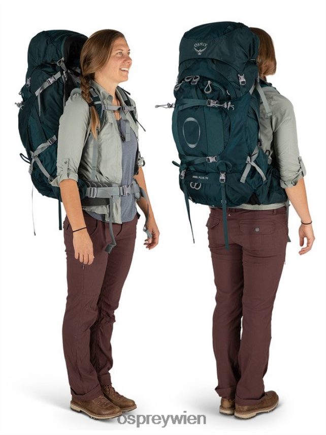 Frauen Ariel plus 70 Rucksackreisen Osprey Nachtdschungelblau Rucksack J4028N92