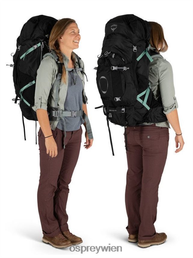 Frauen Ariel plus 85 Rucksackreisen Osprey Karneolrot Rucksack J4028N94