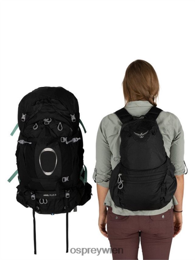 Frauen Ariel plus 85 Rucksackreisen Osprey Karneolrot Rucksack J4028N94