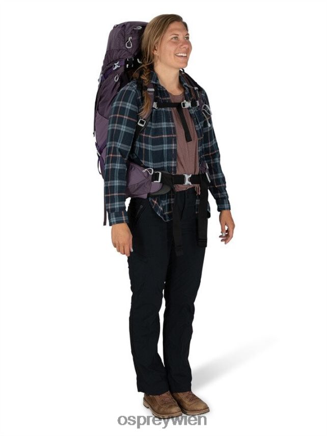 Frauen Aura AG 50 Rucksackreisen Osprey Zauber lila Rucksack J4028N18