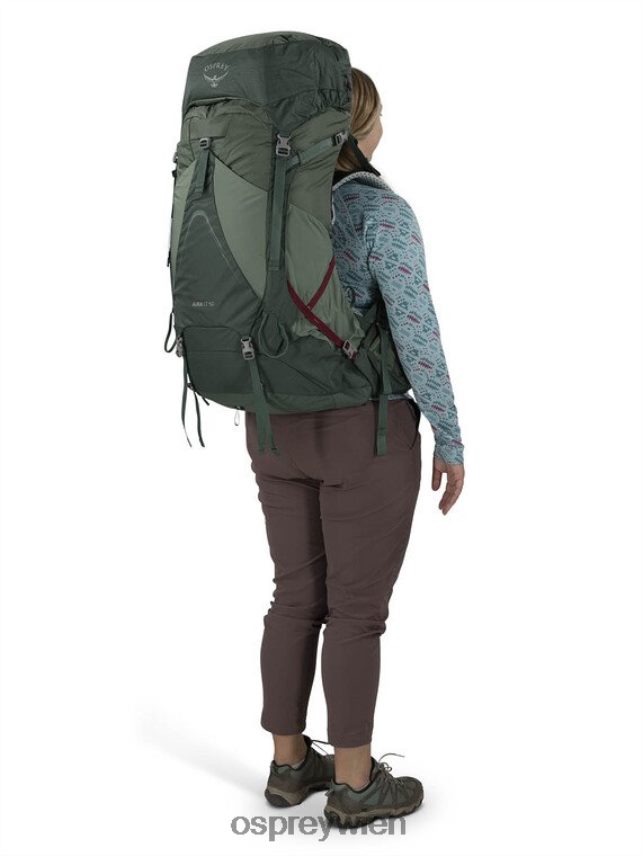 Frauen Aura AG LT 50 Rucksackreisen Osprey Gegenmittel lila Rucksack J4028N4