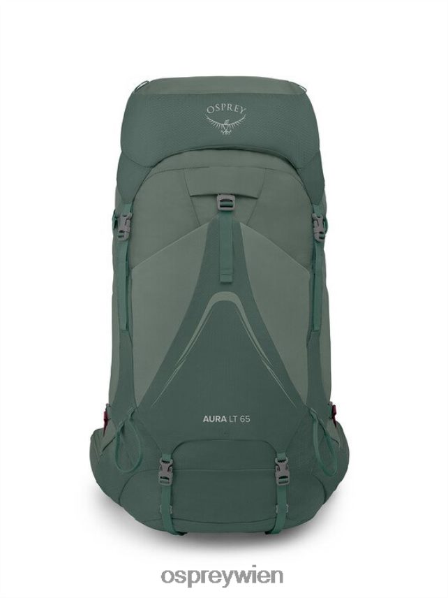 Frauen Aura AG LT 65 Rucksackreisen Osprey Koseret Darjeeling Frühlingsgrün Rucksack J4028N8