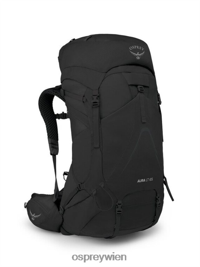 Frauen Aura AG LT 65 Rucksackreisen Osprey Schwarz Rucksack J4028N9