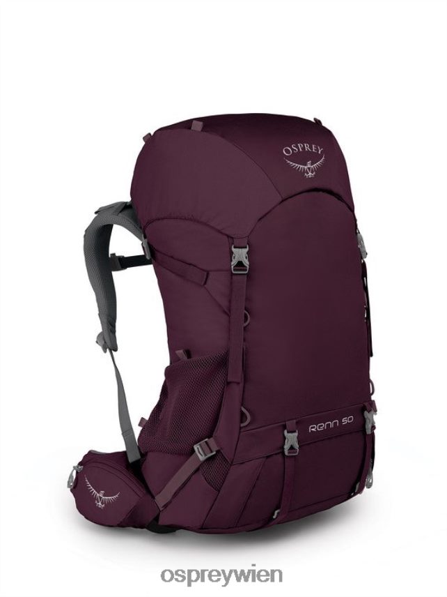 Frauen Renn 50 Rucksackreisen Osprey Aurora lila Rucksack J4028N103