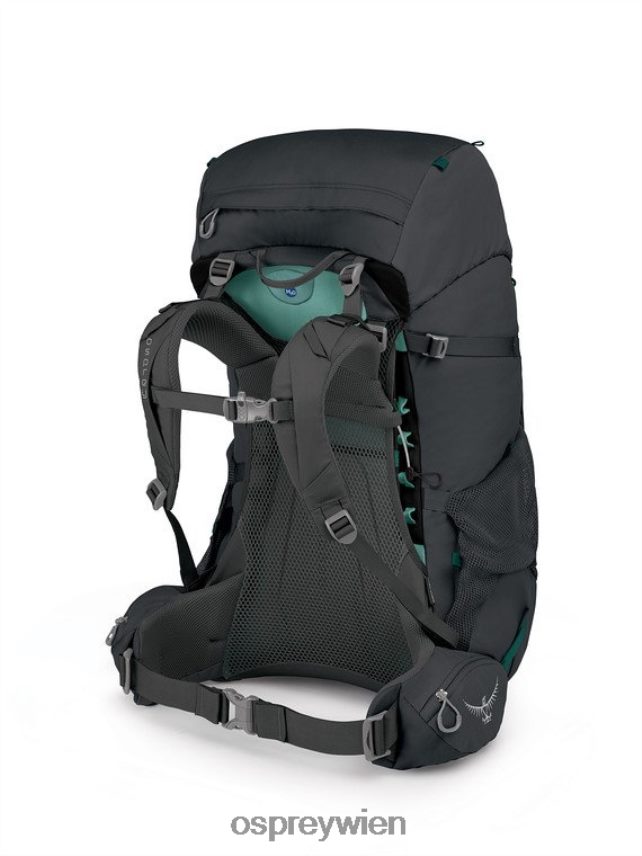 Frauen Renn 65 Rucksackreisen Osprey Aschengrau Rucksack J4028N105