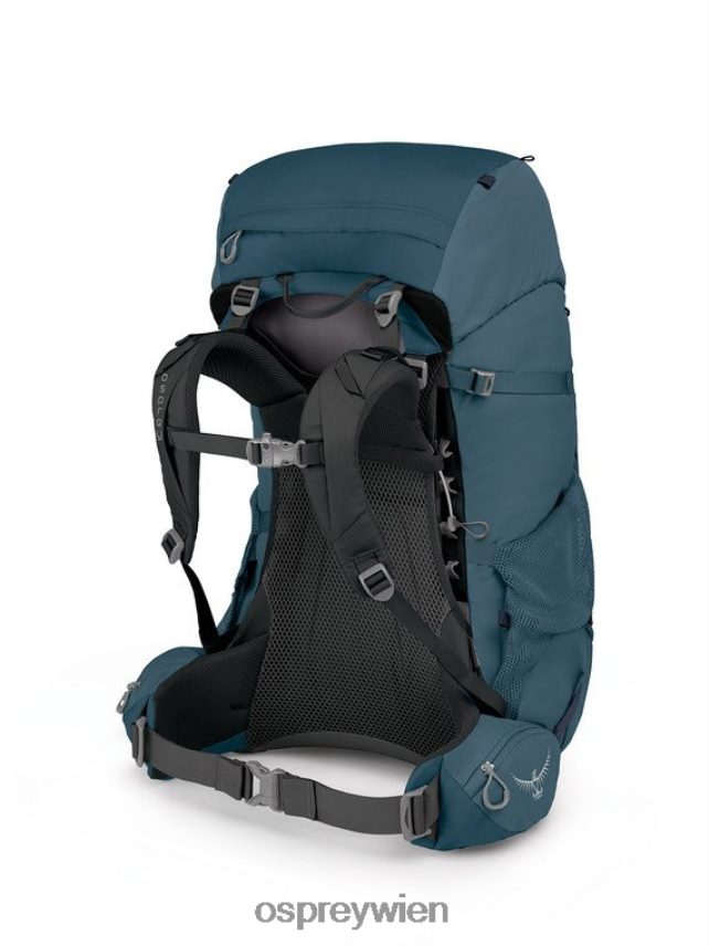 Frauen Renn 65 Rucksackreisen Osprey Herausforderer blau Rucksack J4028N107
