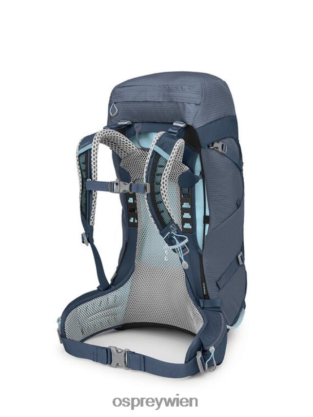 Frauen Sirrus 44 Rucksackreisen Osprey gedämpftes Weltraumblau Rucksack J4028N109