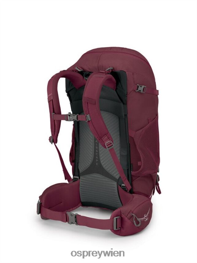 Frauen viva 45 Rucksackreisen Osprey Gegenmittel lila Rucksack J4028N44