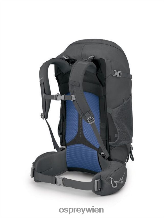 Frauen viva 45 Rucksackreisen Osprey Tunnelblick grau Rucksack J4028N42