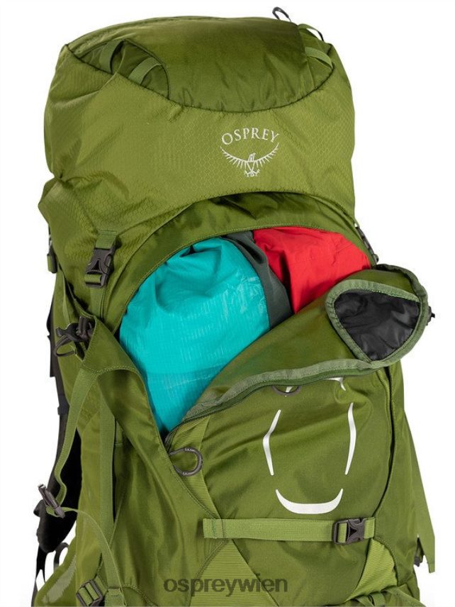 Männer Aether 65 Rucksackreisen Osprey tiefes Wasserblau Rucksack J4028N72