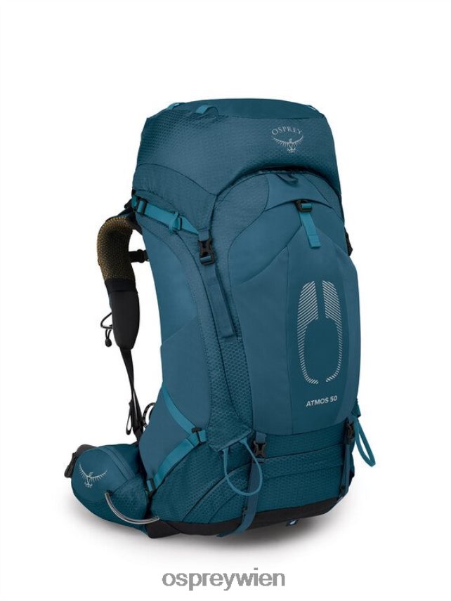 Männer Atmos AG 50 Rucksackreisen Osprey Venturiblau Rucksack J4028N10