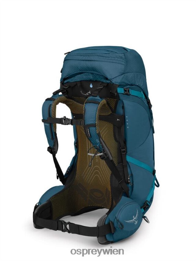 Männer Atmos AG 50 Rucksackreisen Osprey Venturiblau Rucksack J4028N10