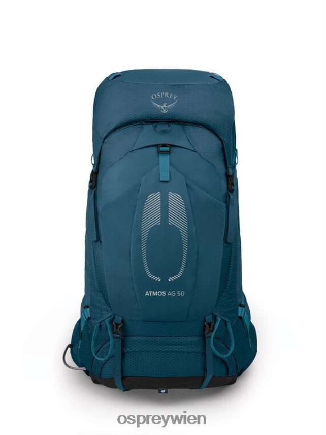 Männer Atmos AG 50 Rucksackreisen Osprey Venturiblau Rucksack J4028N10