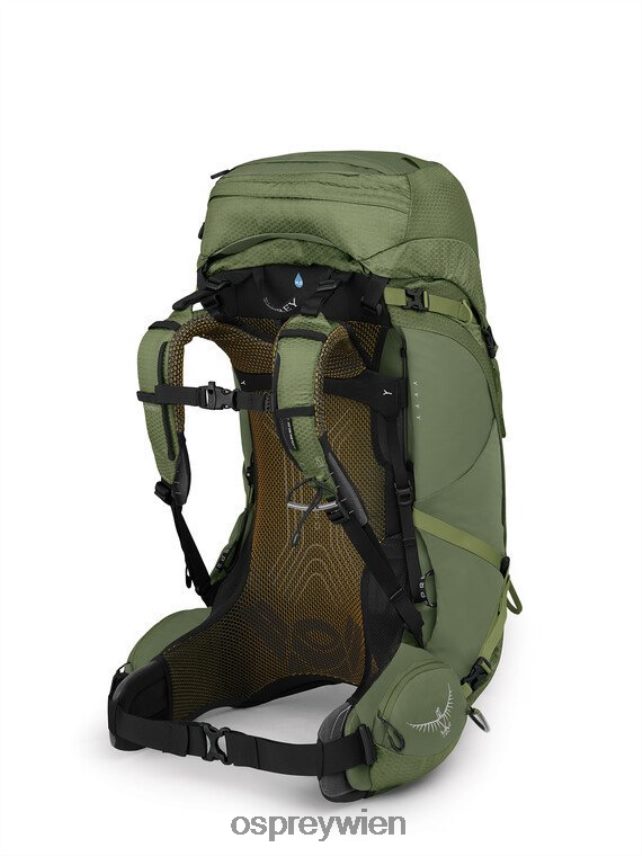 Männer Atmos AG 50 Rucksackreisen Osprey mythisches Grün Rucksack J4028N11