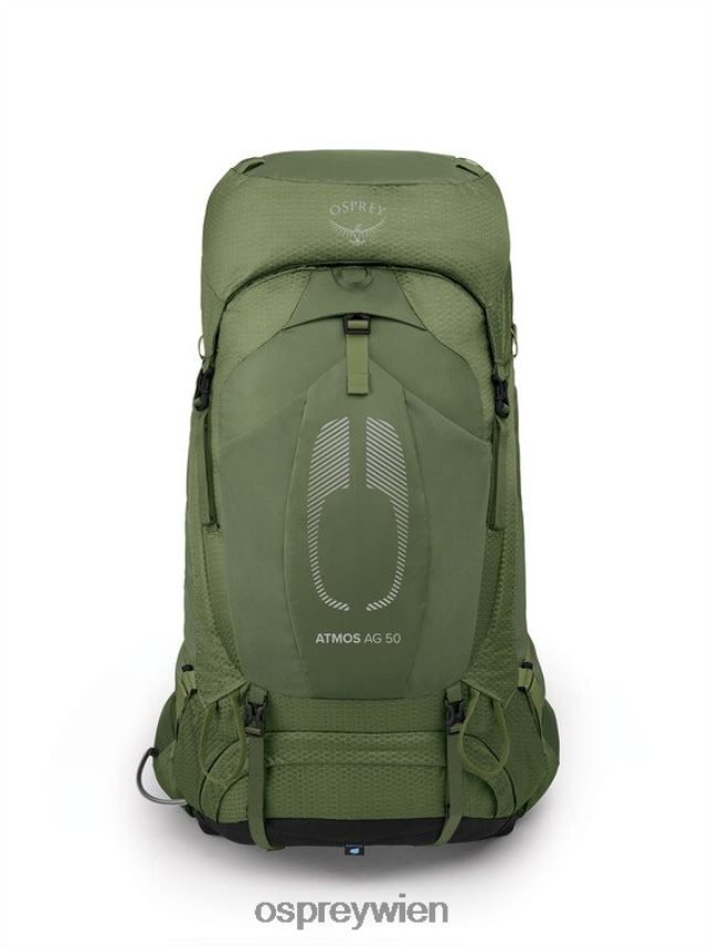 Männer Atmos AG 50 Rucksackreisen Osprey mythisches Grün Rucksack J4028N11