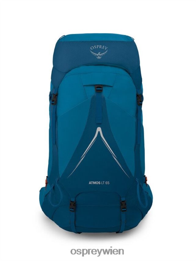 Männer Atmos AG LT 65 Rucksackreisen Osprey Nachtschicht Schlackenblau Rucksack J4028N1