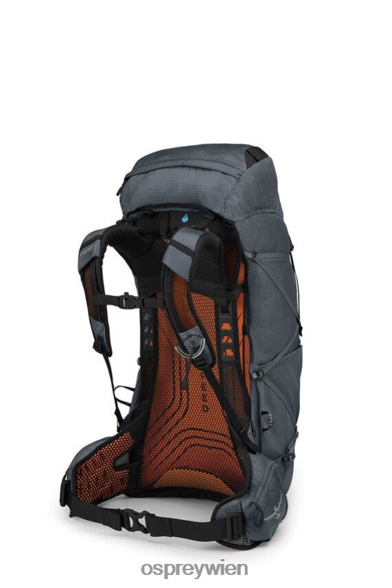 Männer Exos 48 Ultraleichter Rucksack Osprey Wolframgrau Rucksack J4028N22