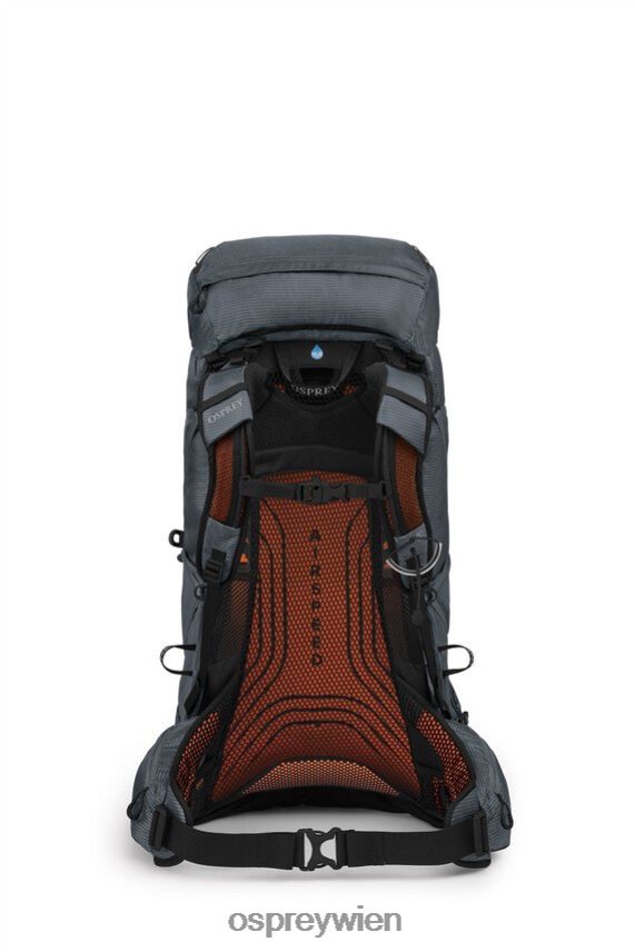 Männer Exos 48 Ultraleichter Rucksack Osprey blaues Band Rucksack J4028N23