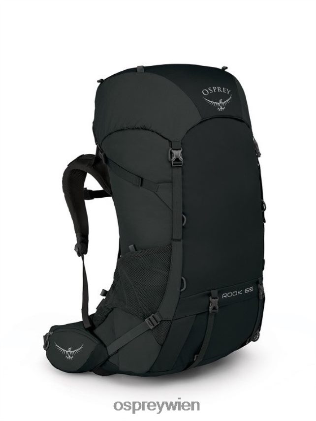 Männer Rook 65 Rucksackreisen Osprey Schwarz Rucksack J4028N100